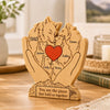Personalized Shaped Wooden Art Puzzle – Gifts For Dad, Grandpa – Family First, Pack Forever