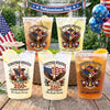 Personalized America 250th Anniversary Party Plastic Cups – Gifts For Family – Raise A Cup To Our Legacy
