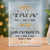 Personalized Acrylic Plaque - Father's Day Gifts For Dad, Grandpa - The Legend Continues As Granddad