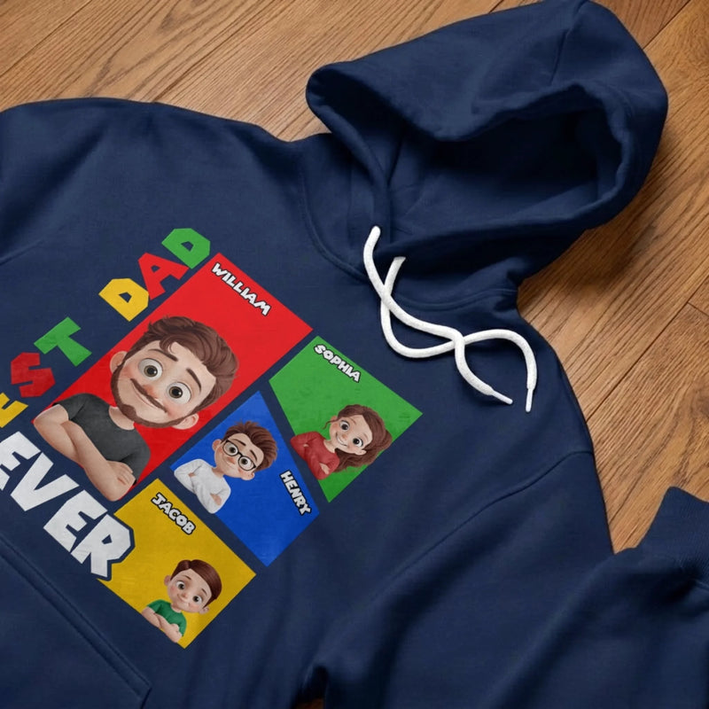 Personalized Unisex T-shirt, Hoodie – Gifts For Dad, Grandpa – Dad Makes Life More Meaningful