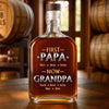 Personalized Liquor Decanter – Gifts For Dad, Grandpa – Built To Be Granddad