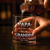 Personalized Whiskey Glass – Father's Day Gifts For Dad, Grandpa – Forever Family Hero