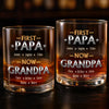 Personalized Whiskey Glass – Father's Day Gifts For Dad, Grandpa – Forever Family Hero