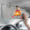 Personalized Photo Acrylic Car Visor Clip – Gifts For Dad – Carry My Heart With You
