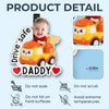 Personalized Photo Acrylic Car Visor Clip – Gifts For Dad – Carry My Heart With You
