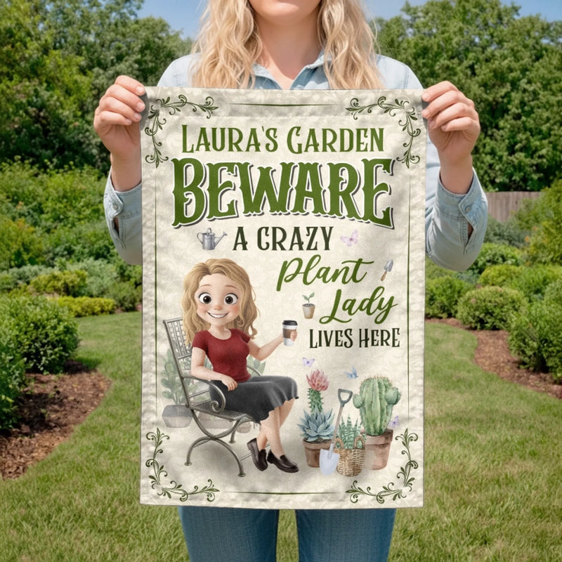 Personalized Flag – Garden Gifts For Gardeners – Bloom Where You Grow
