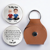 Personalized Photo Pocket Hug – Gifts For Son – A Piece Of My Heart