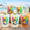 Personalized Party Cups – Travel Gifts For Women – Bestie Getaway Fuel