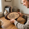 Personalized Wooden Clock – Gifts For Dad, Grandpa – Dad’s Love Never Fails