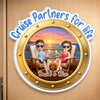 Personalized Cruise Ship Door Magnet – Vacation Gifts For Couple – Sailing Into The Ocean Together
