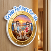 Personalized Cruise Ship Door Magnet – Vacation Gifts For Couple – Sailing Into The Ocean Together