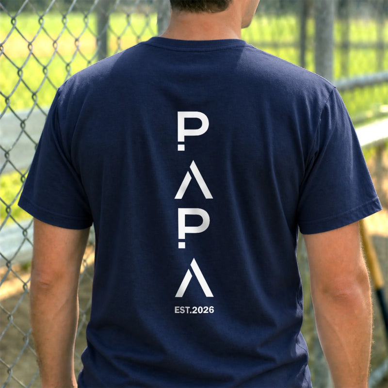 Personalized Unisex T-shirt – Gifts For Dad, Grandpa – My First Hero My Forever Friend