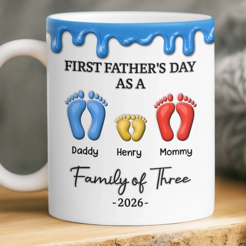 Personalized Mug – Father's Day Gifts For Baby Shower, New Parents – Delight In Every Sip