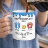 Personalized Mug – Father's Day Gifts For Baby Shower, New Parents – Delight In Every Sip