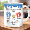 Personalized Mug – Father's Day Gifts For Baby Shower, New Parents – Delight In Every Sip
