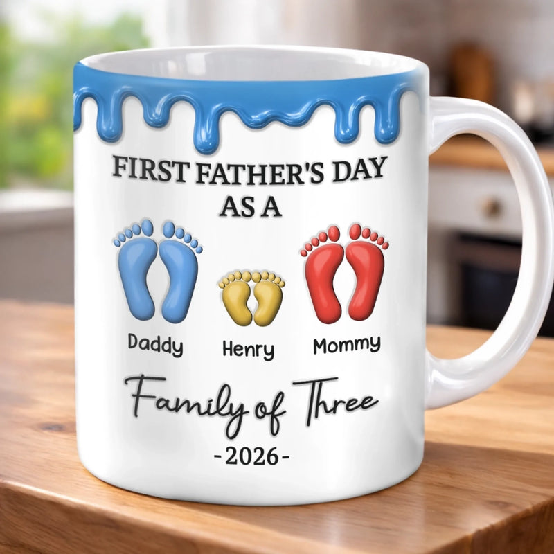 Personalized Mug – Father's Day Gifts For Baby Shower, New Parents – Delight In Every Sip