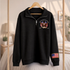 Personalized America 250th Anniversary – Unisex Quarter Zip Sweatshirt – Gifts For Grandpa, Dad – Timeless USA Spirit
