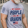 Personalized T-Shirt With Sleeve Design – Gifts For Dad, Grandpa – Dad Built This Legacy