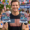 Personalized America 250th Anniversary – Hand Fan – Gifts For Family Members – Future Bright Like Fireworks