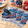 Personalized America 250th Anniversary – Hand Fan – Gifts For Family Members – Future Bright Like Fireworks