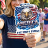 Personalized America 250th Anniversary – Hand Fan – Gifts For Family Members – Future Bright Like Fireworks
