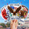 Personalized America 250th Anniversary – Hand Fan – Gifts For Family Members – Celebrating 250 Years Strong