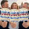Personalized America 250th Anniversary – Hand Fan – Gifts For Family Members – Celebrating Freedom Coast To Coast