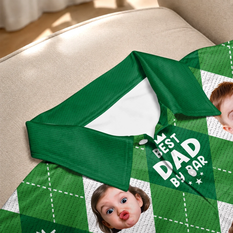 Personalized All Over Print Polo Shirt – Golf Gifts For Dad – Golf Days Are The Best Days