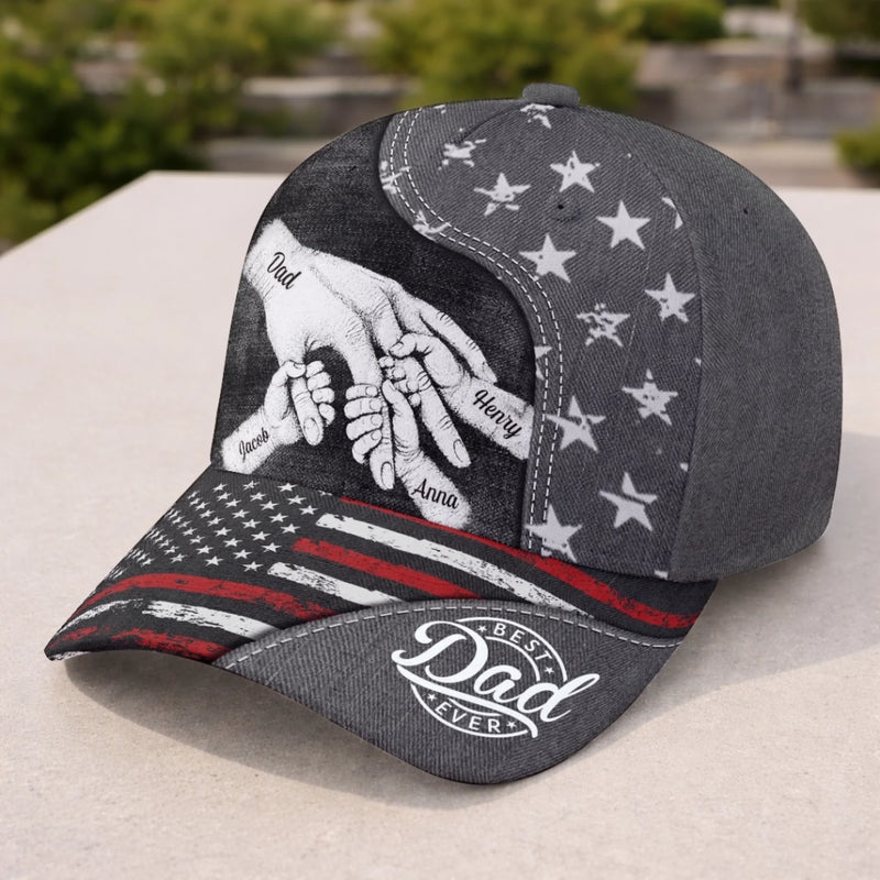 Personalized Baseball Cap – Gifts For Grandpa, Dad – Raised By A Legend