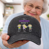Personalized Washed Baseball Cap – Gifts For Dad, Grandpa – Official Grandma Club