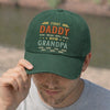 Personalized Washed Baseball Cap – Gifts For Dad, Grandpa – Strong And Kind