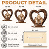 Personalized 2-Layered Wooden Plaque – Gifts For Dad, Grandpa – Thank You For Always Being There