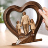Personalized 2-Layered Wooden Plaque – Gifts For Dad, Grandpa – Thank You For Always Being There