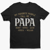 Personalized T-shirt, Hoodie – Gifts For Dad, Grandpa – My Greatest Role Forever