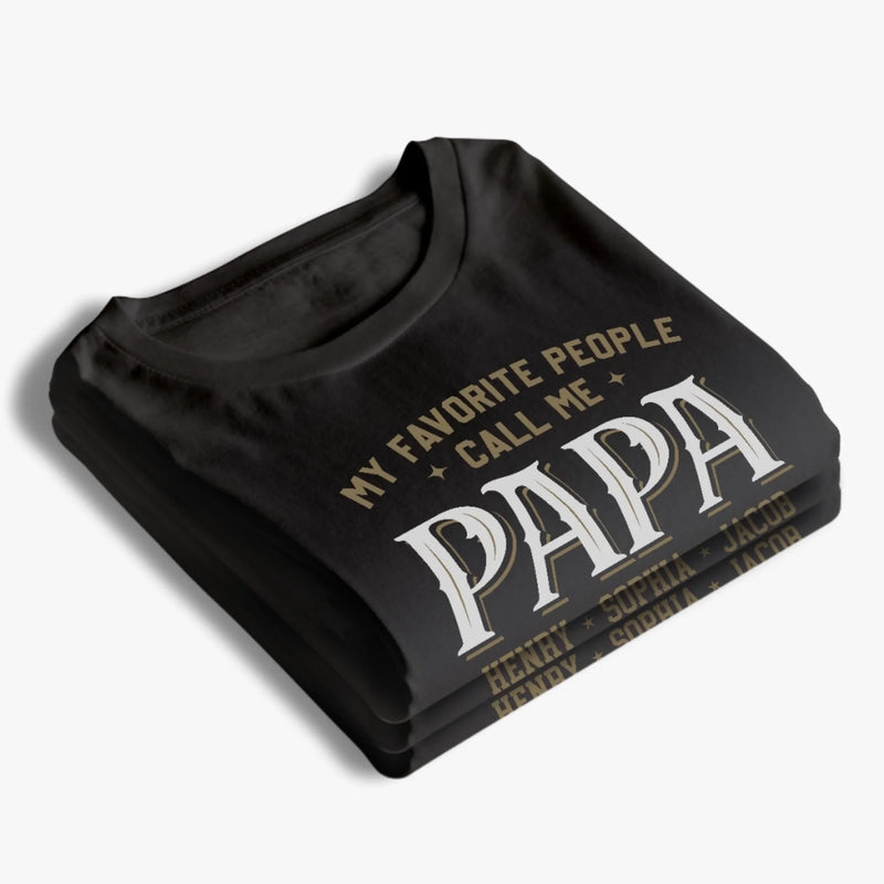 Personalized T-shirt, Hoodie – Gifts For Dad, Grandpa – My Greatest Role Forever