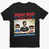 Personalized T-shirt, Hoodie – Gifts For Dad, Grandpa – Cheers To You, Dad