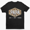 Personalized T-shirt, Hoodie – Gifts For Dad, Grandpa – Papa, Mission Never Ends