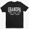 Personalized T-shirt, Hoodie – Gifts For Dad, Grandpa – Papa Is My Superpower