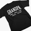 Personalized T-shirt, Hoodie – Gifts For Dad, Grandpa – Papa Is My Superpower