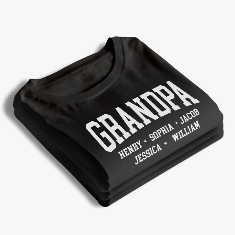 Personalized T-shirt, Hoodie – Gifts For Dad, Grandpa – Papa Is My Superpower