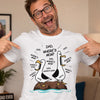 Personalized Unisex T-shirt, Hoodie – Funny Gifts For Dad, Grandpa – Dad Gull Energy Only