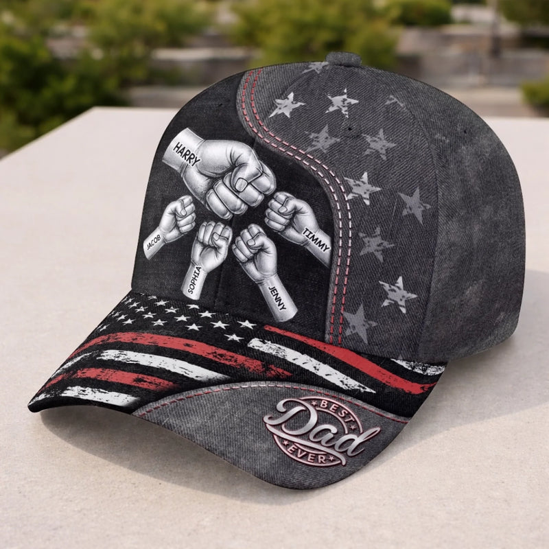 Personalized Baseball Cap – Gifts For Grandpa, Dad – Grandpa Love Stands Tall