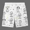 Personalized Men Beach Shorts – Gifts For Dad, Grandpa – Daddy Belongs To The Chaos Crew
