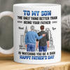 Personalized Mug – Father's Day Gifts For Son – Watching You Grow Is My Joy