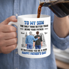 Personalized Mug – Father's Day Gifts For Son – Watching You Grow Is My Joy