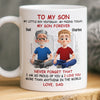 Personalized Mug – Father's Day Gifts For Son – Strong Roots, Strong Son