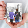 Personalized Mug – Father's Day Gifts For Son – So Proud Watching You Become A Dad