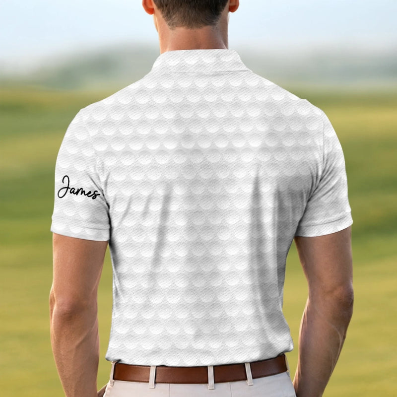 Personalized All Over Print Polo Shirt – Golf Gifts For Dad – Good Times And Tee Lines
