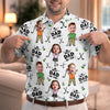 Personalized Photo All Over Print Polo Shirt – Golf Gifts For Dad – Every Round Is A New Opportunity
