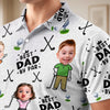 Personalized Photo All Over Print Polo Shirt – Golf Gifts For Dad – Every Round Is A New Opportunity